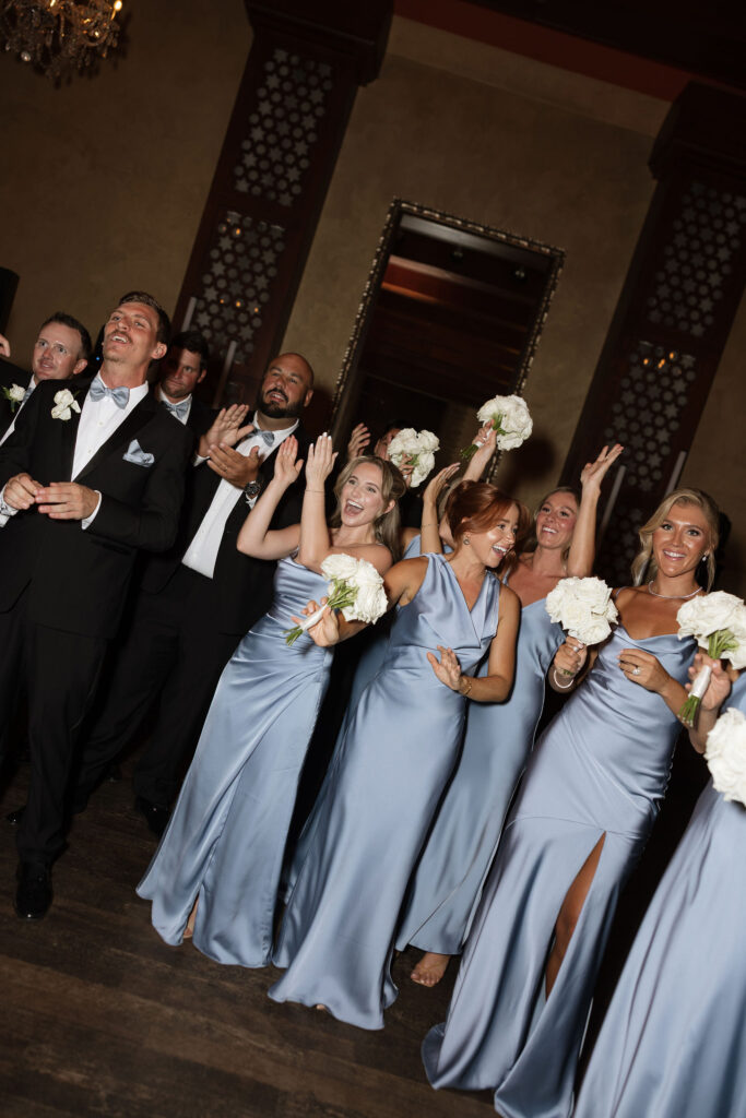 Bridal Party Reception Candid