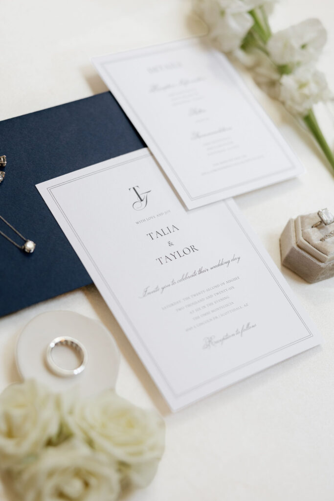 Wedding day details Omni Montelucia Paradise Valley
