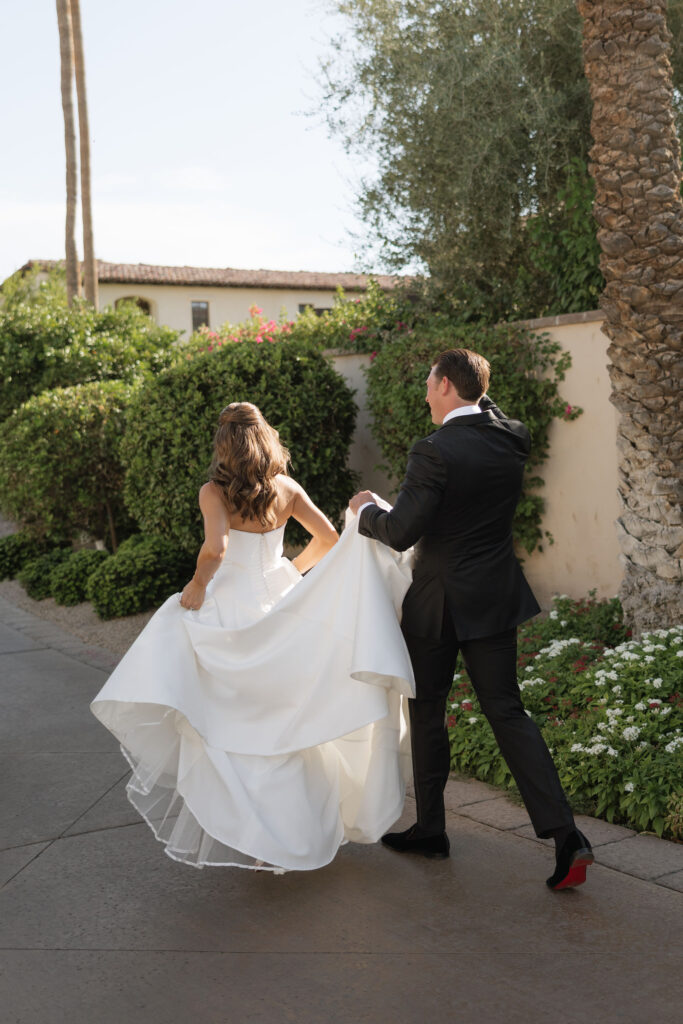 Golden Hour Wedding Photos
