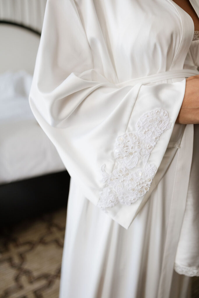 Mother of bride dress wedding robe detail Arizona