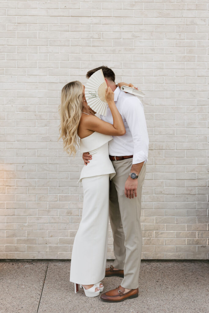 Couple photo engagement party scottsdale
